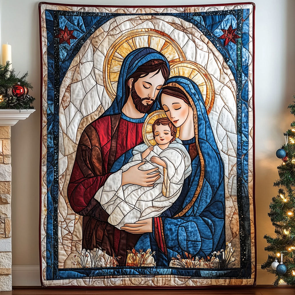 Infinite Blessings Quilted Blanket - Throw (55" x 60")