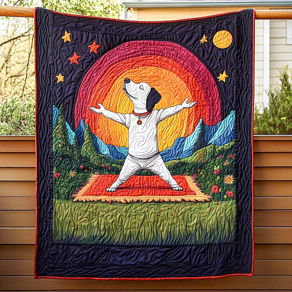 Inner Light Quilted Blanket - Throw (55" x 60")