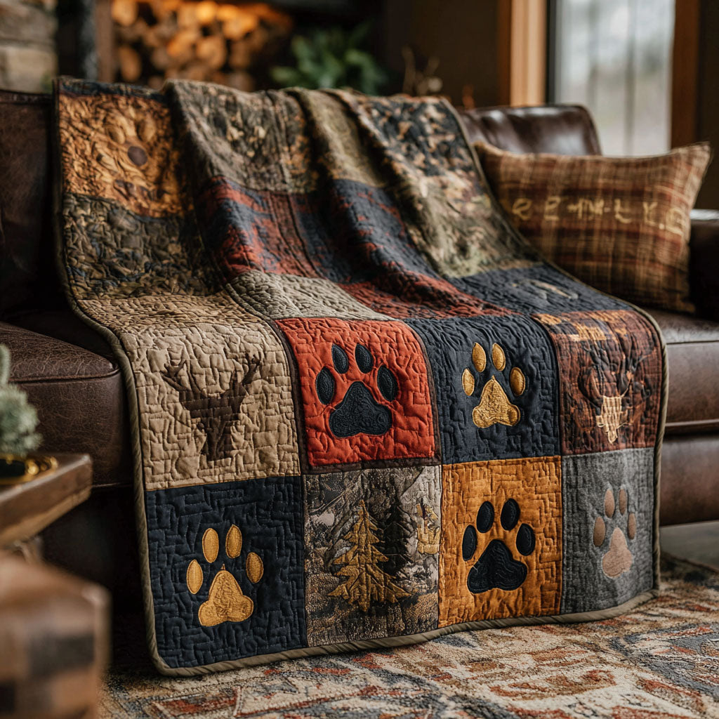 Ironpaw Lodge Quilted Blanket - Baby (30" x 40") - Pack 1