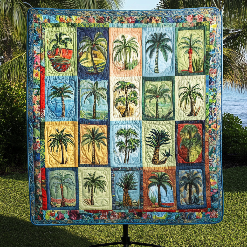 Island Breeze Quilted Blanket - Baby (30" x 40")