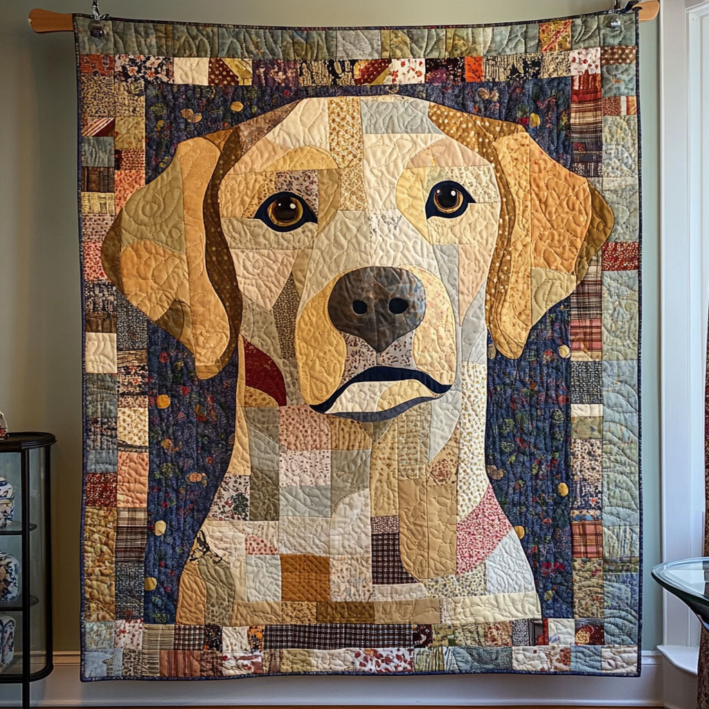 Lab Love Quilted Blanket - Throw (55" x 60")