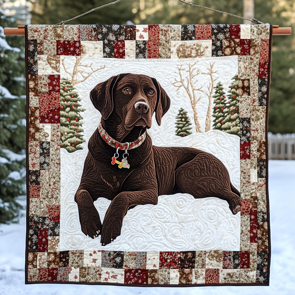 Lab Squad Quilted Blanket - Throw (55" x 60")
