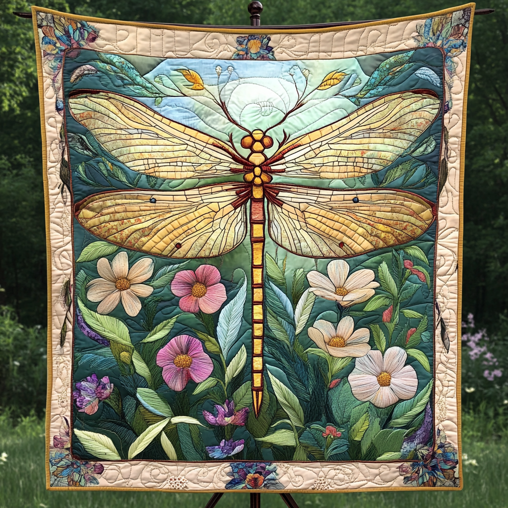 Lakeside Guardian Quilted Blanket - Throw (55" x 60")