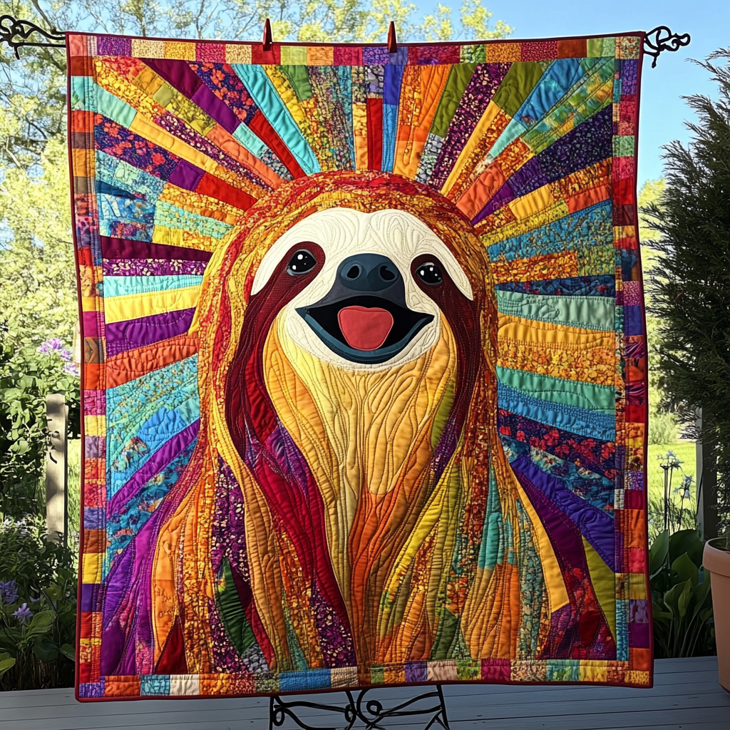 Lazy Day Lounger Quilted Blanket - Throw (55" x 60")
