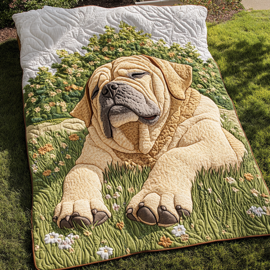 Lazy Paws Quilted Blanket - Baby (30" x 40")