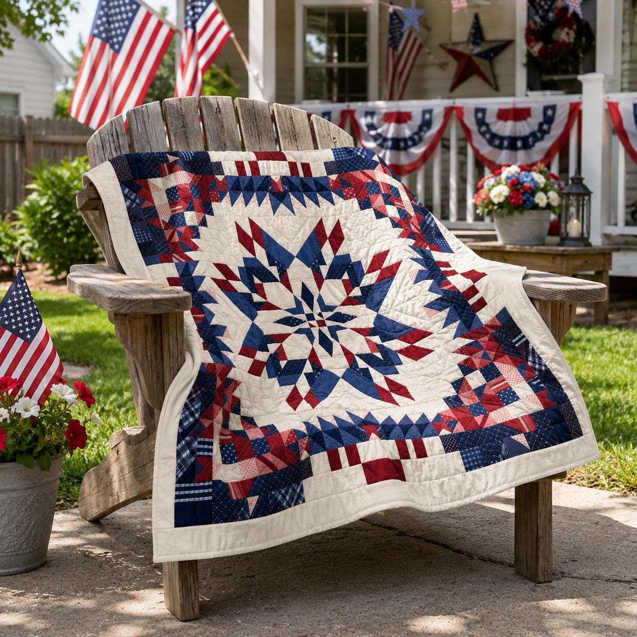 Liberty Bloom Quilted Blanket - Baby (30" x 40") - Pack 1
