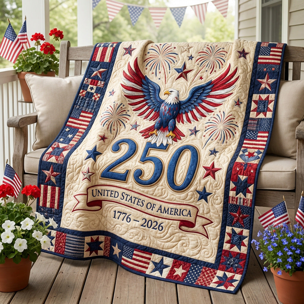 Liberty Flame Quilted Blanket - Baby (30" x 40") - Pack 1