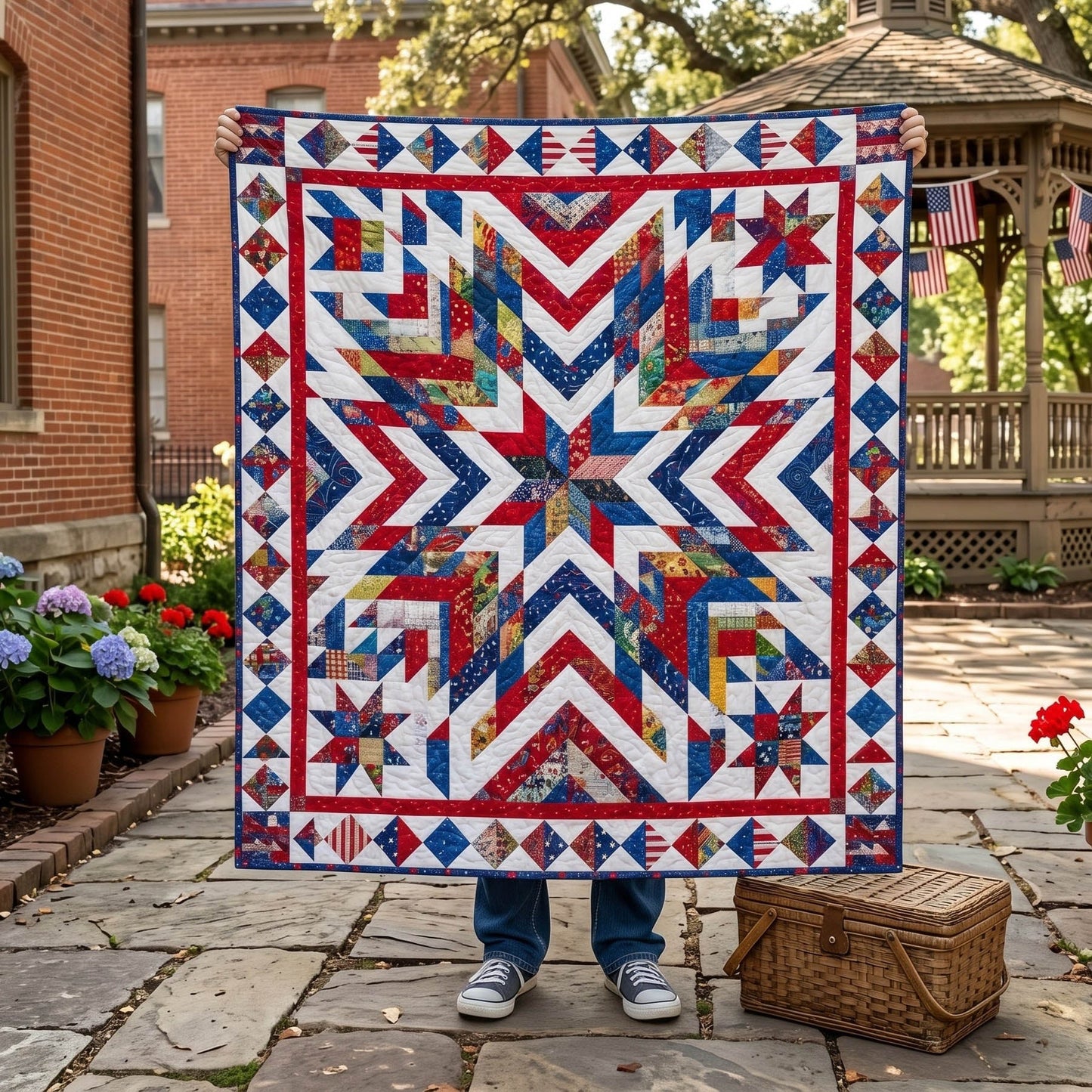 Liberty Harbor Quilted Blanket - Baby (30" x 40") - Pack 1