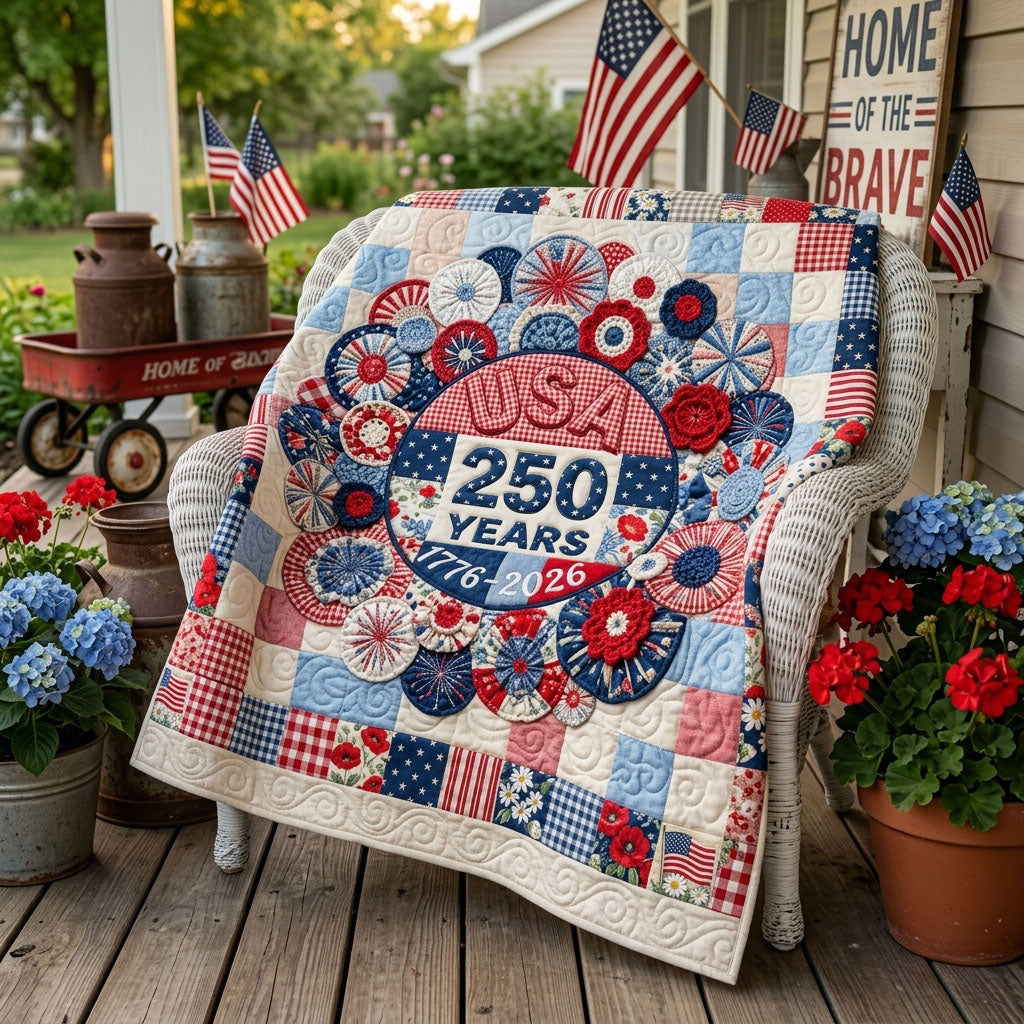 Liberty Light Burst Quilted Blanket - Baby (30" x 40") - Pack 1