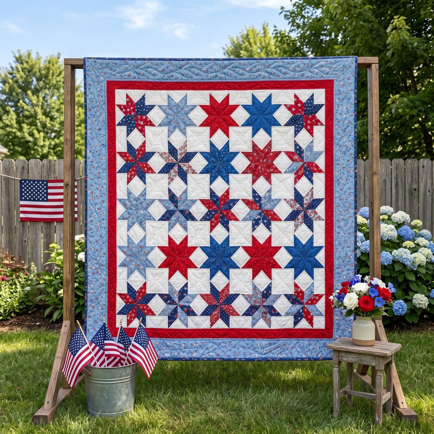 Liberty Meadow Quilted Blanket - Baby (30" x 40") - Pack 1