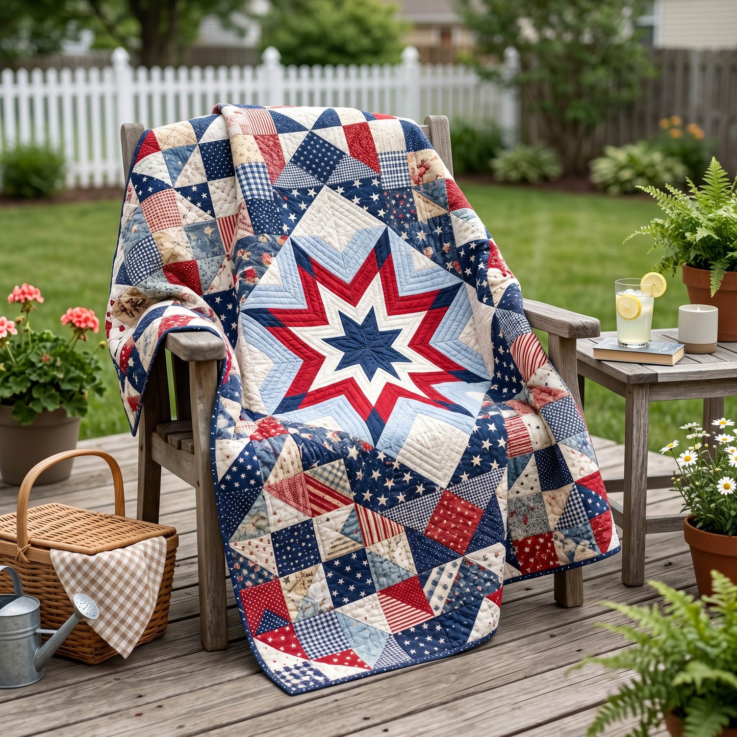 Liberty Threads Quilted Blanket - Baby (30" x 40") - Pack 1