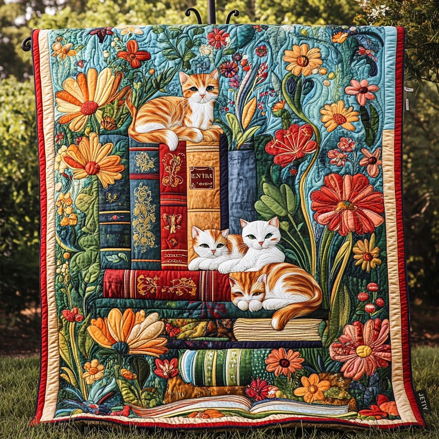 Literary Companions Quilted Blanket - Baby (30" x 40")