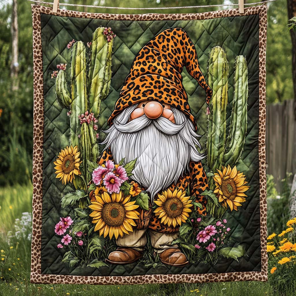 Little Gnome Parade Quilted Blanket - Baby (30" x 40") - Pack 1
