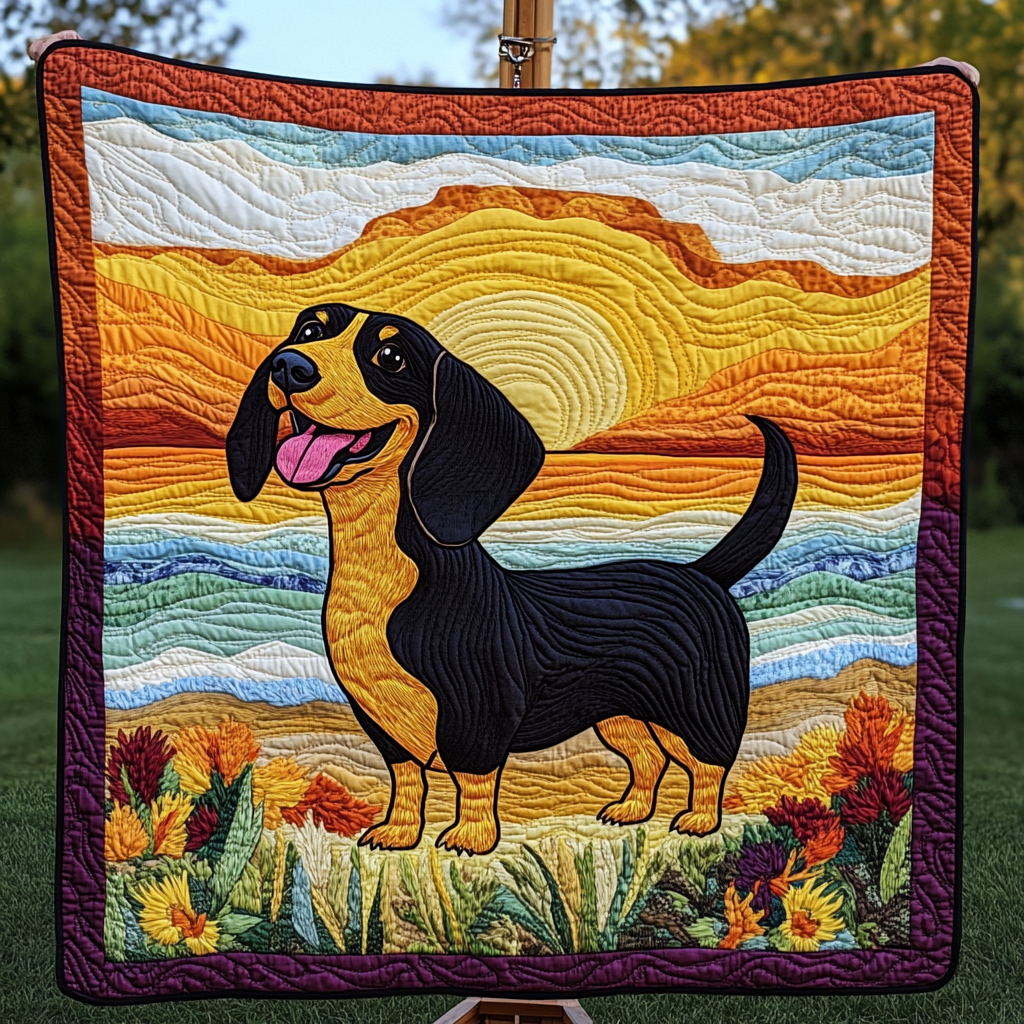 Longbody Love Quilted Blanket - Throw (55" x 60")