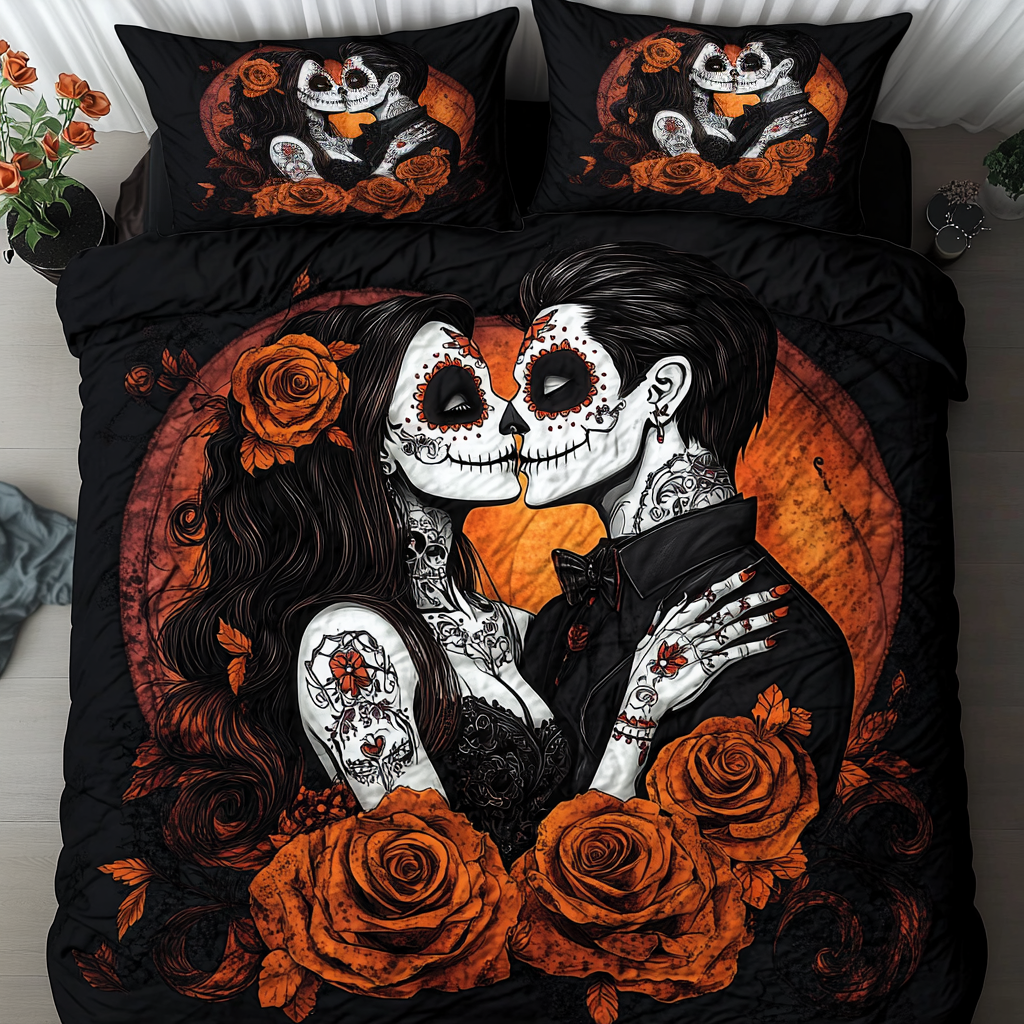 Love Afterlife 3-Piece Quilted Bedding Set - Single (59" x 70")