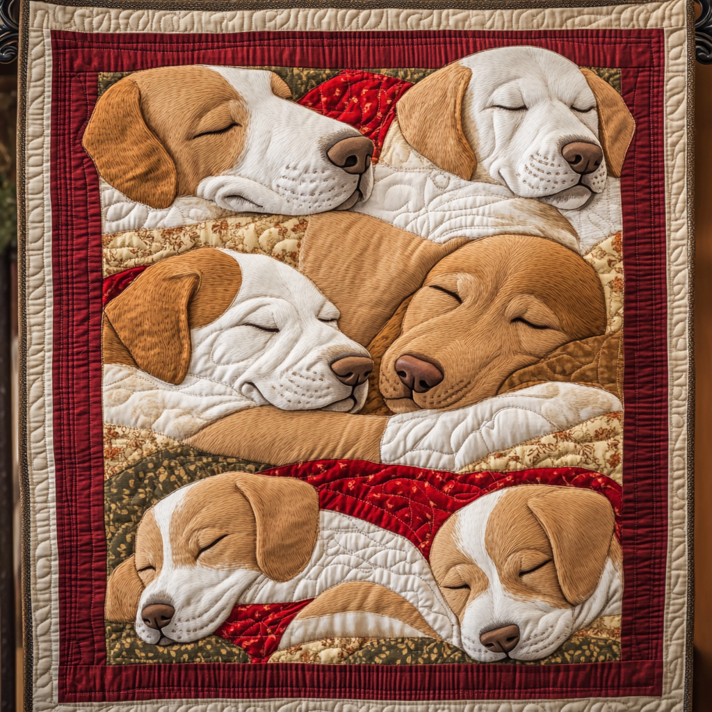 Loyal Companion Quilted Blanket - Throw (55" x 60")