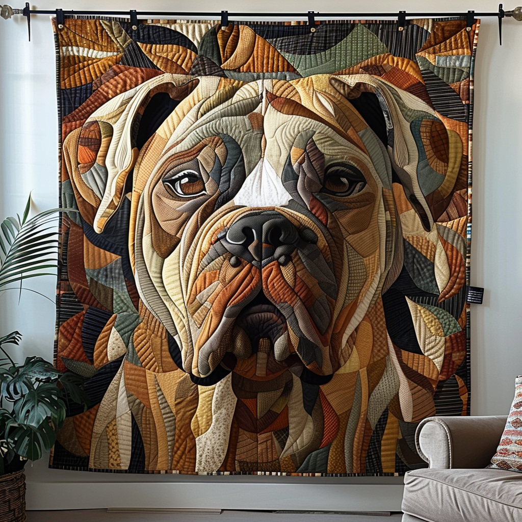 Loyal Companion Quilted Blanket - Throw (55" x 60")