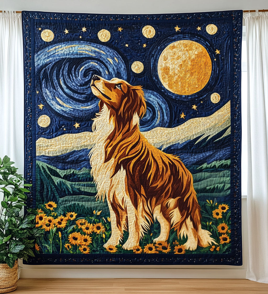 Loyal Companion Quilted Blanket - Throw (55" x 60")
