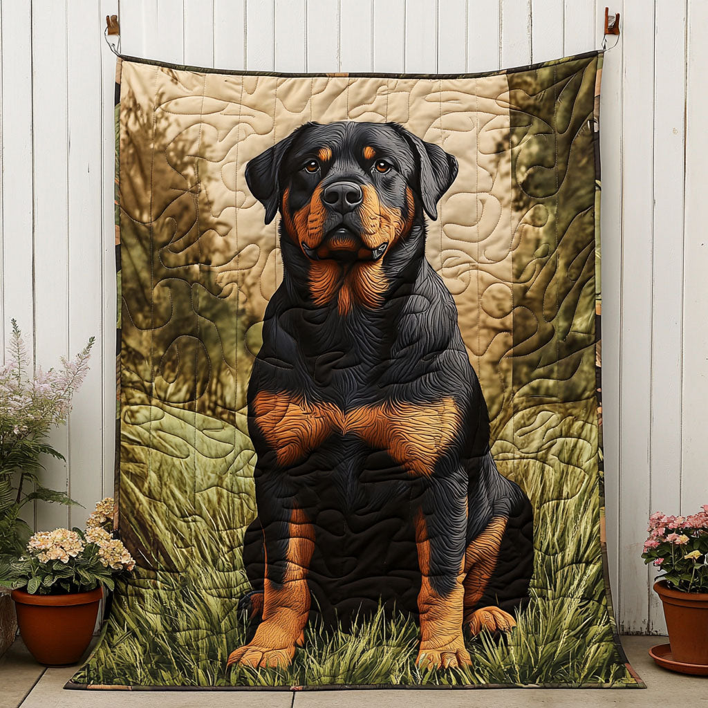 Loyal Sentinel Stance Quilted Blanket - Baby (30" x 40")