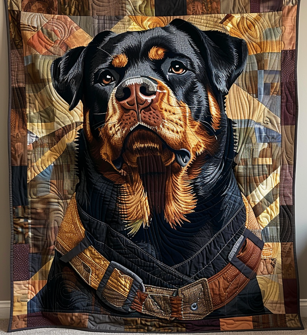 Loyal Shadow Quilted Blanket - Throw (55" x 60")
