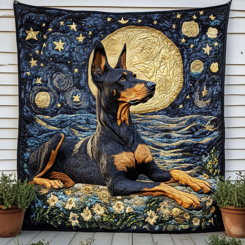 Lunar Sentinel Quilted Blanket - Baby (30" x 40")