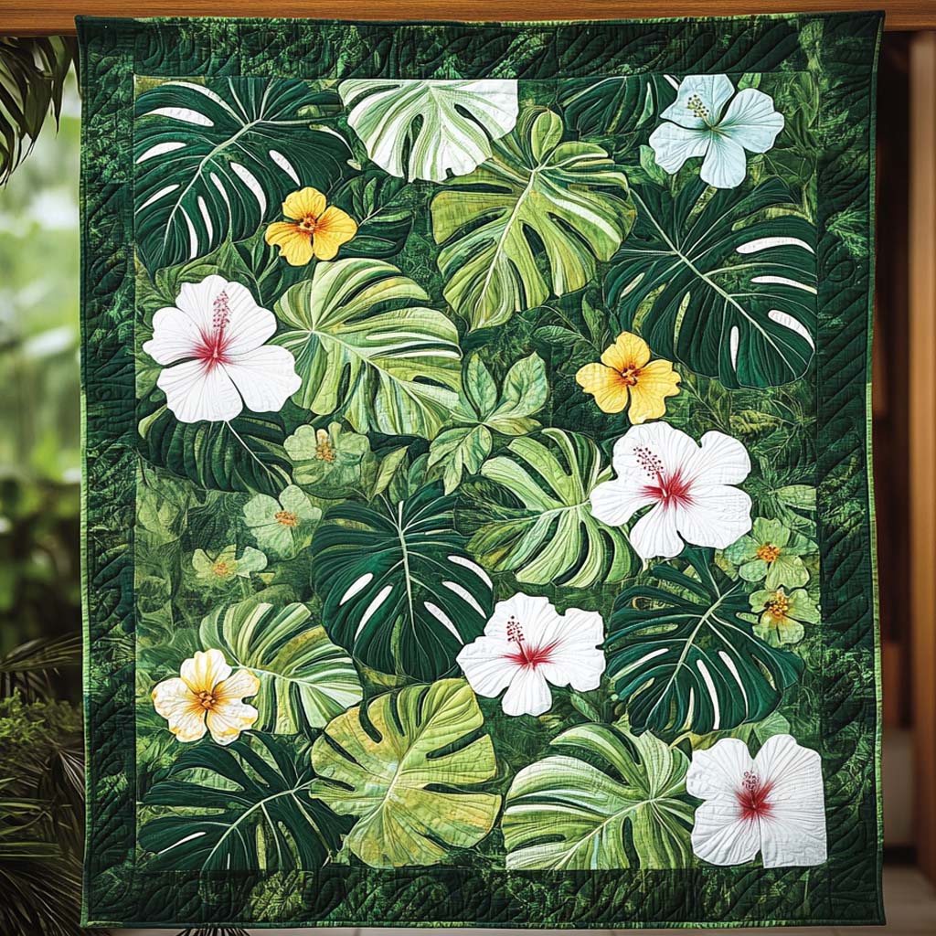Lush Escape Quilted Blanket - Throw (55" x 60")