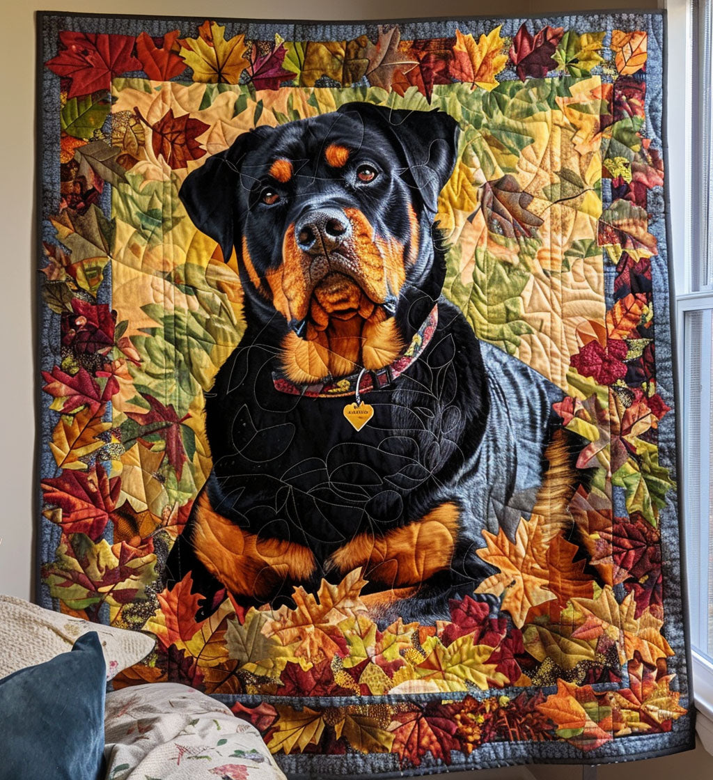 Majestic Canine Quilted Blanket - Throw (55" x 60")