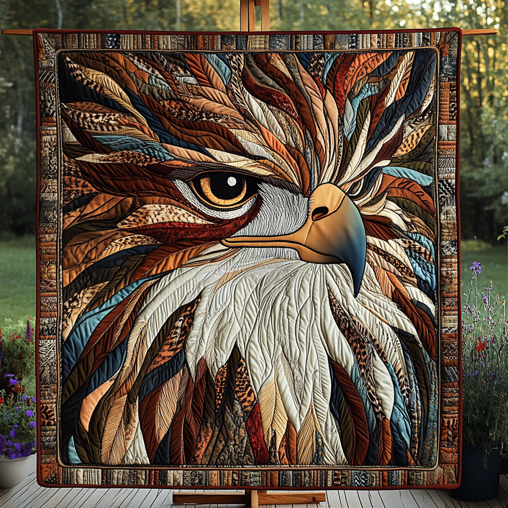 Majestic Flight Quilted Blanket - Baby (30" x 40")