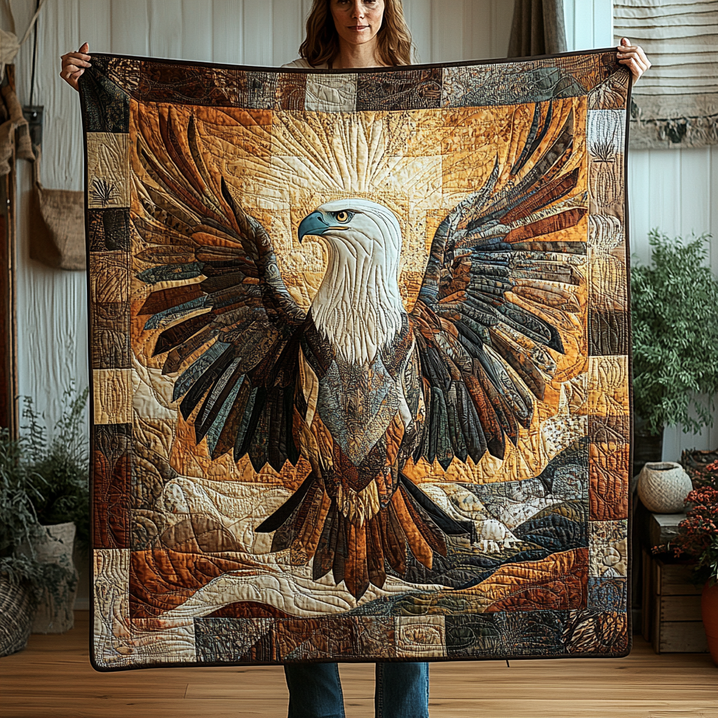 Majestic Soar Quilted Blanket - Baby (30" x 40")