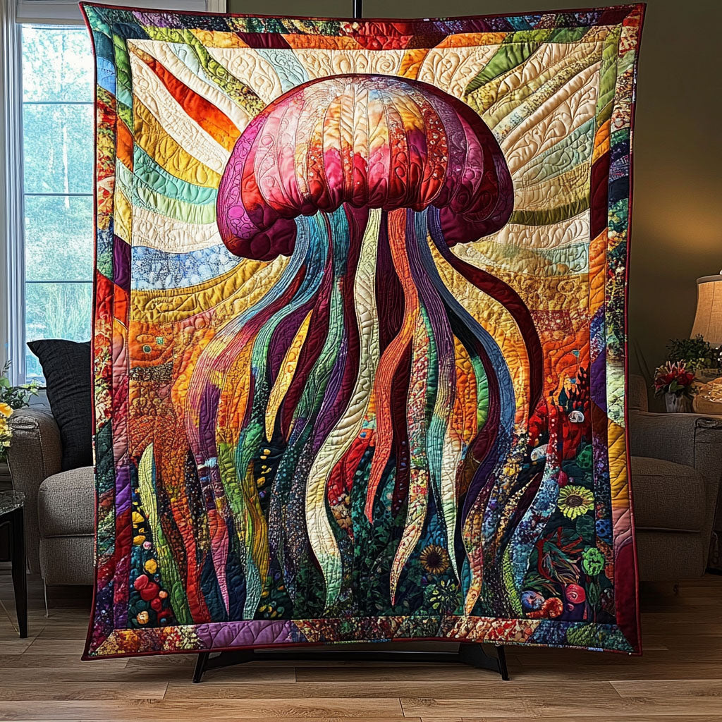 Marine Radiance Quilted Blanket - Baby (30" x 40")
