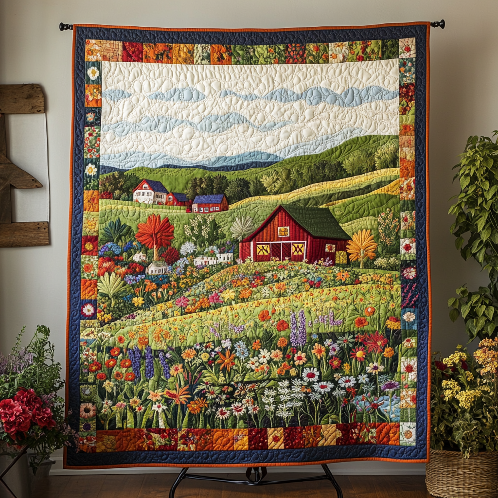 Meadow Dream Quilted Blanket - Baby (30" x 40")