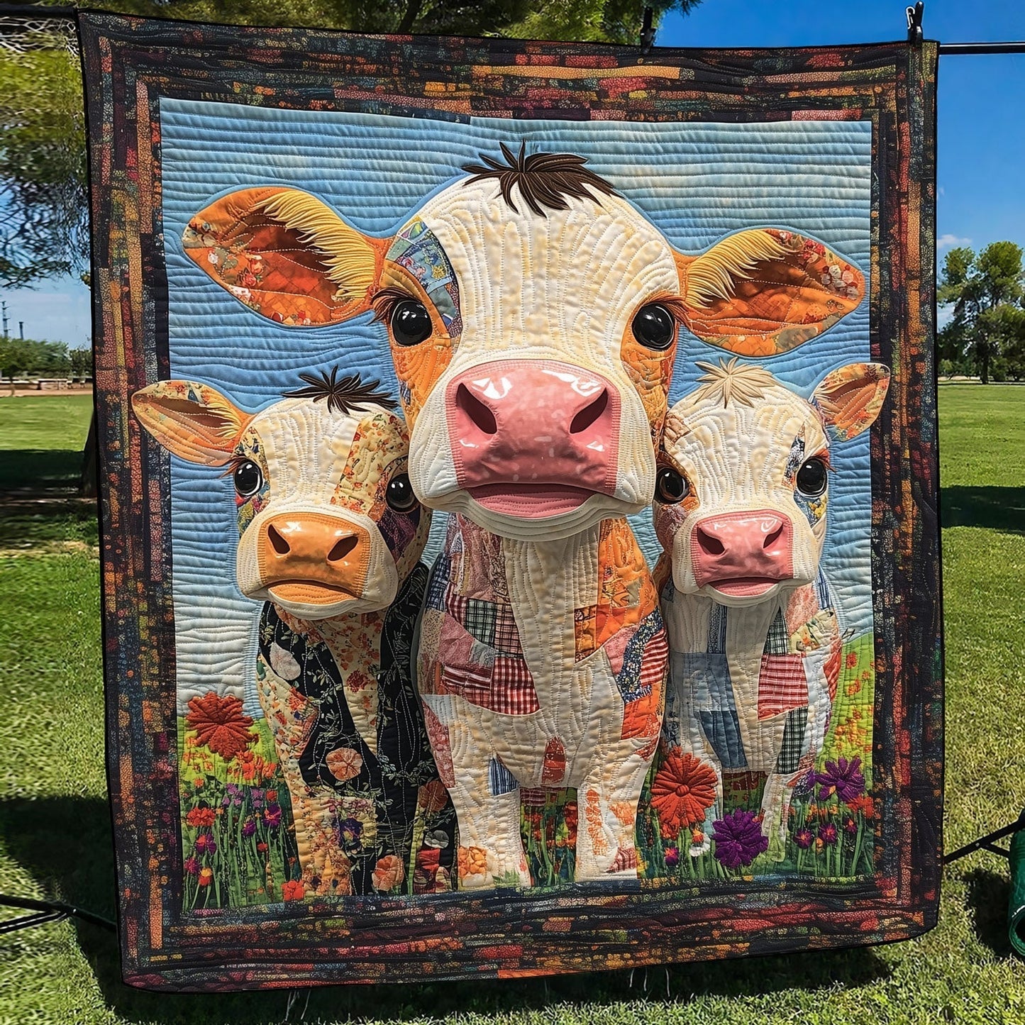 Meadow Mates Quilted Blanket - Throw (55" x 60")