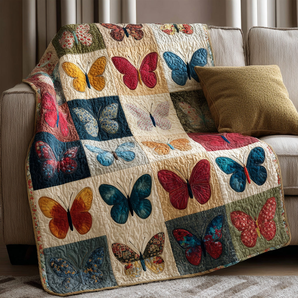 Meadow Wings Quilted Blanket - Baby (30" x 40") - Pack 1