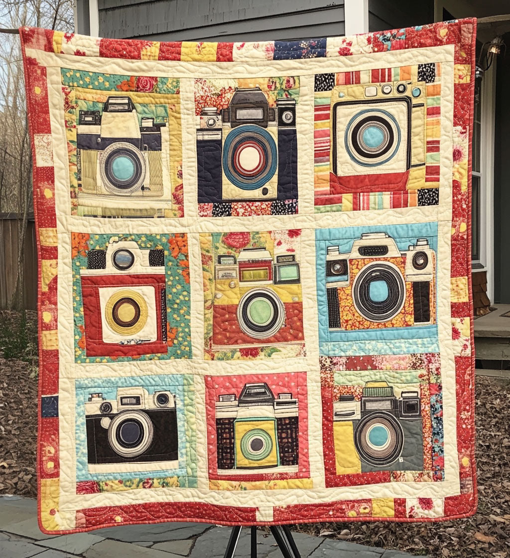 Memory Lane Quilted Blanket - Throw (55" x 60")