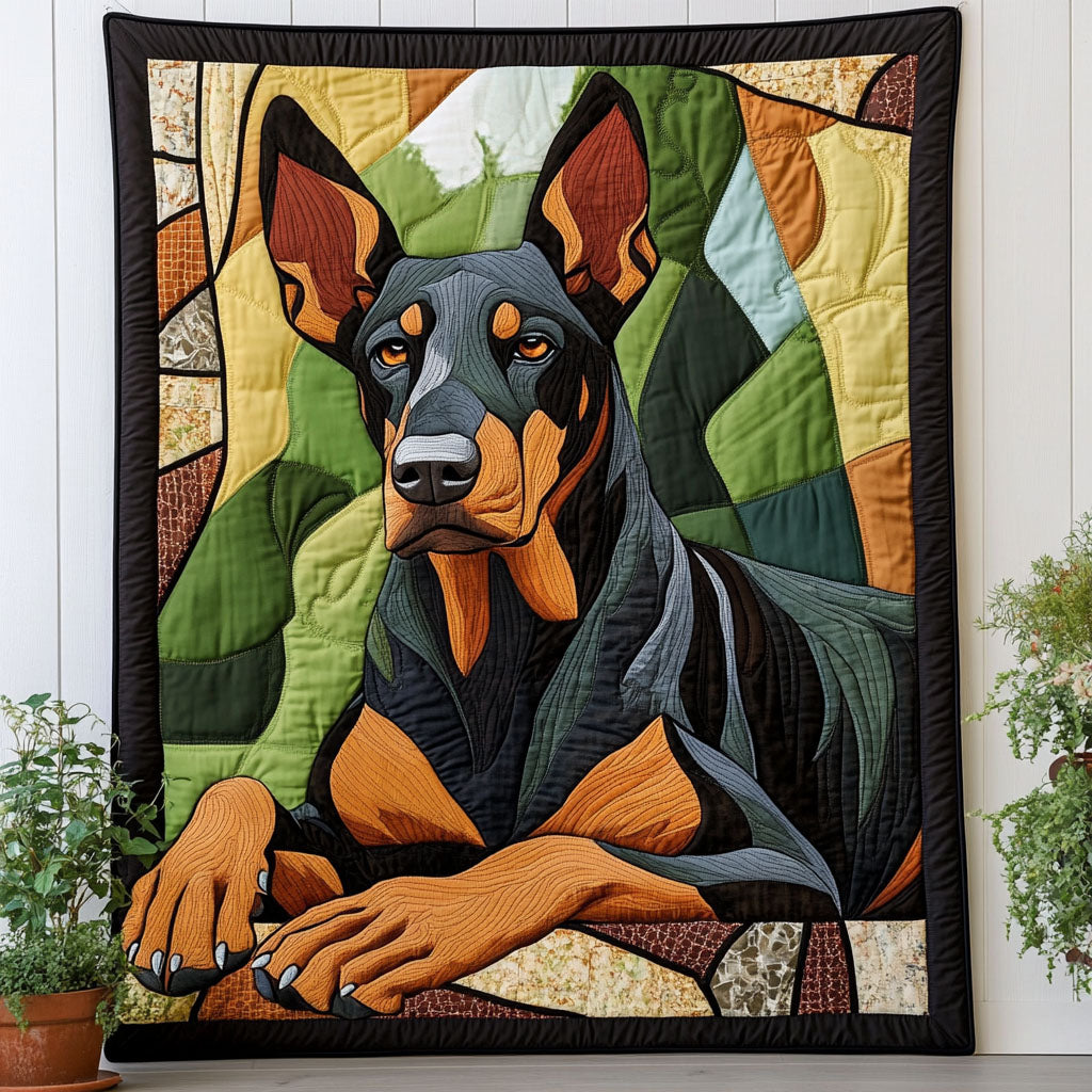 Midnight Alert Quilted Blanket - Baby (30" x 40")