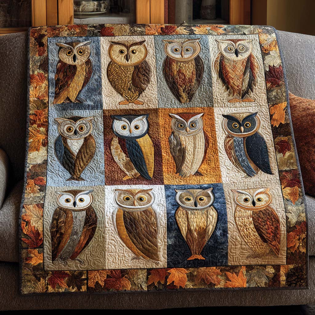 Midnight Forest Friends Quilted Blanket - Baby (30" x 40") - Pack 1