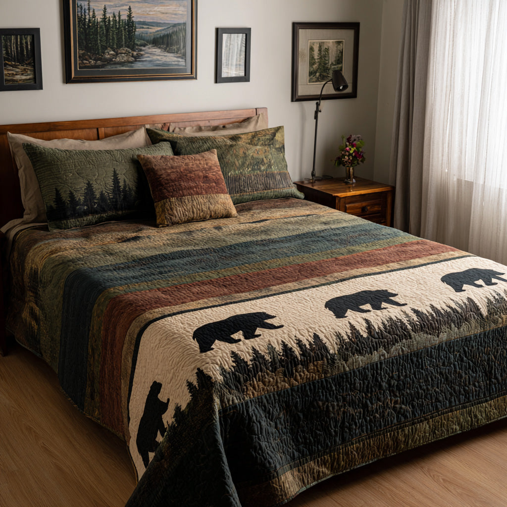 Midnight Range Quilt Quilted Blanket - Baby (30" x 40") - Pack 1