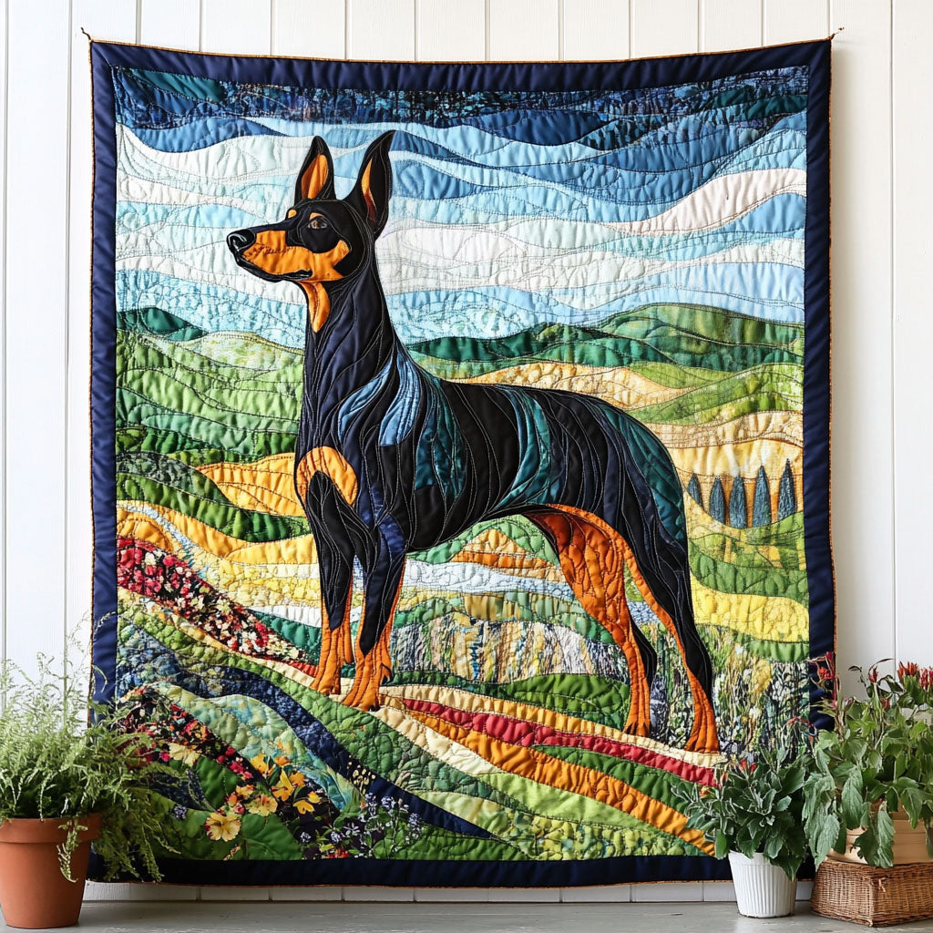 Midnight Watcher Quilted Blanket - Baby (30" x 40")