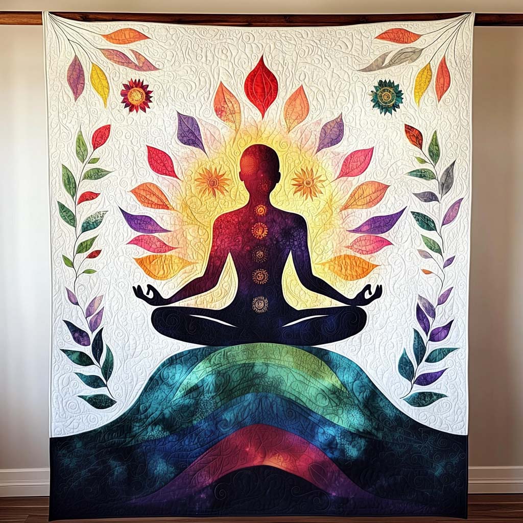 Mindful Grace Quilted Blanket - Throw (55" x 60")