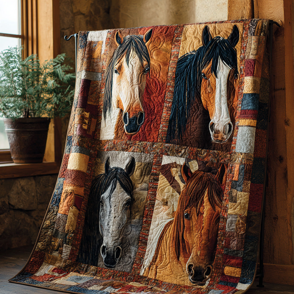 Moonlit Rider Quilted Blanket - Baby (30" x 40") - Pack 1