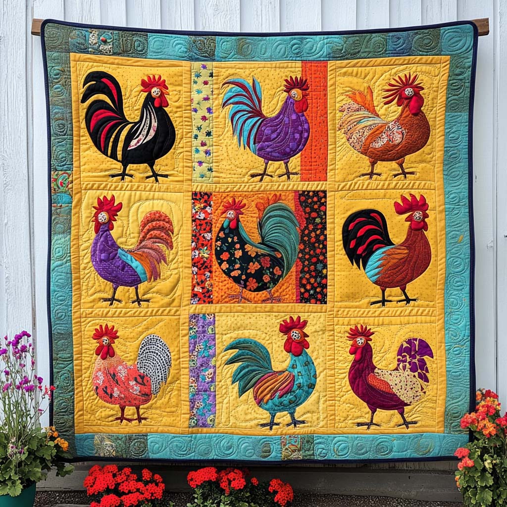 Morning Melody Quilted Blanket - Baby (30" x 40")