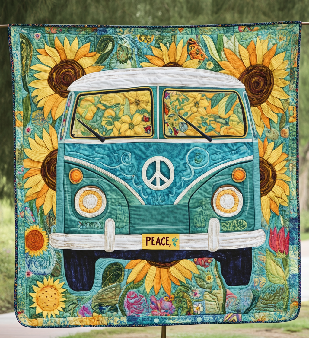 Mountain Escape Quilted Blanket - Throw (55" x 60")