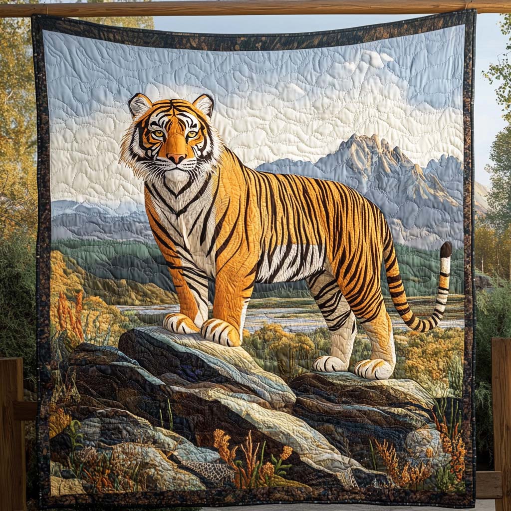 Mountain King Quilted Blanket - Throw (55" x 60")