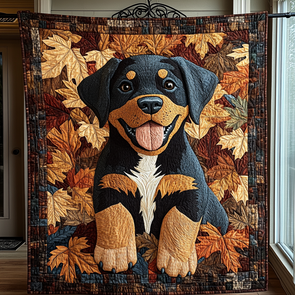 Muscle and Heart Quilted Blanket - Throw (55" x 60")