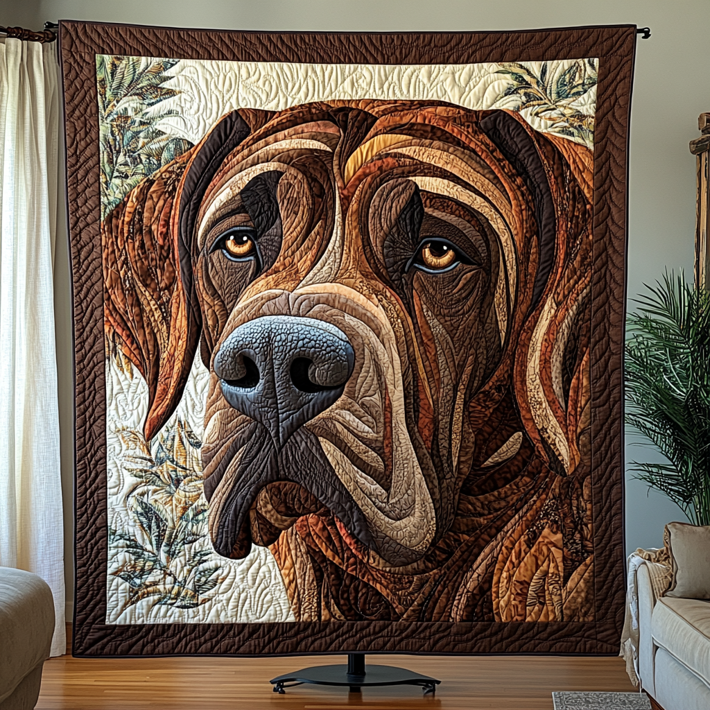 Muzzle Meadow Quilted Blanket - Baby (30" x 40")