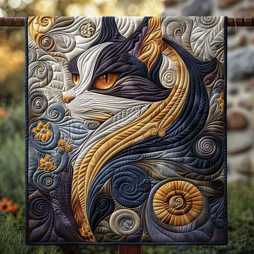 Mystic Feline Quilted Blanket - Baby (30" x 40") - Pack 1
