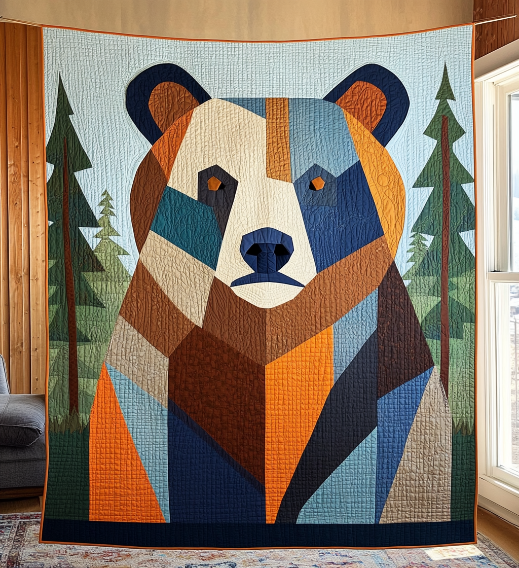 Nature Protector Quilted Blanket - Throw (55" x 60")