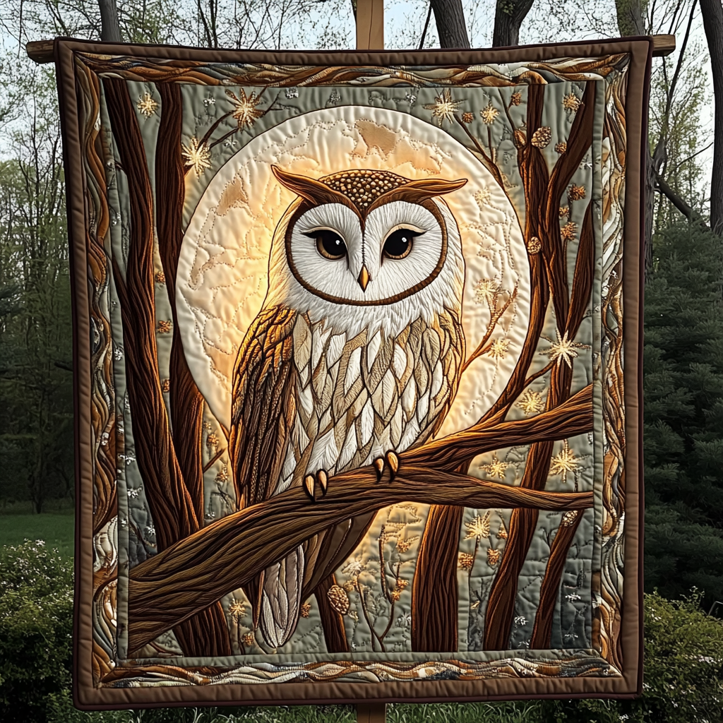 Nature Sentinel Quilted Blanket - Throw (55" x 60")