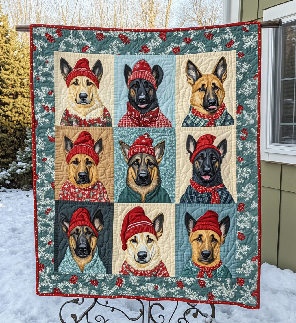 Noble Shepherd Quilted Blanket - Throw (55" x 60")