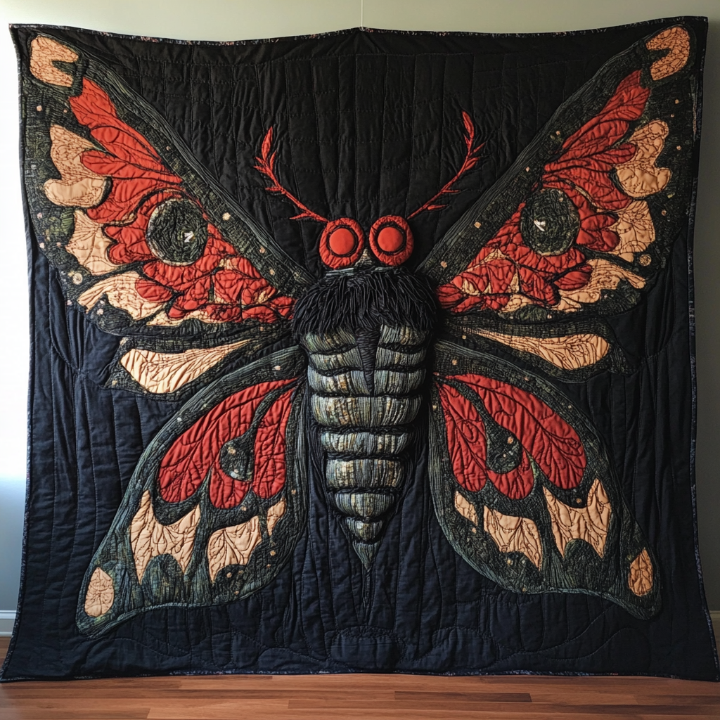 Nocturnal Omen Quilted Blanket - Baby (30" x 40")